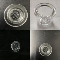 Wholesale Replacement Glass Screen Bowl for Silicon Pipe Honeycomb Glass dish Hookah Bongs high borosilicate glass GA002 S2
