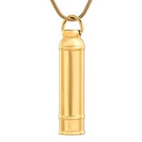 Wholesale Pendant Necklaces K11928 Cylinder Tube Urn Necklace Stainless Steel Large Space Memorial Cremation Jewelry Keepsake Ash