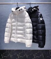 Wholesale Designer Mens Winter Salzman Down Jackets parkas light Windbreaker Hoodie Black White Puffer Outerwear Man Italy Italian Luxury Clothes Coats Clothing