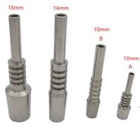 Wholesale Titanium Nail Tip Nectar Collector Domeless Smoking Accessories mm mm mm GR2 Inverted Grade Ti Nails for NC Replacement FWF10569