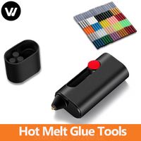 Wholesale Smart Home Control Wowstick Mini Electric Melt Glue Pen DIY Crafts Repair Tool Set With Sticks Rechargeable Cordless Gluer