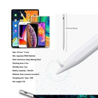 Wholesale Touchscreen Stylus Pens table pc portable smart chip dual system integrated pencil for Ipad2018 and up Palm Rejection