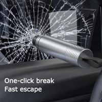 Wholesale Storage Bags Car Safety Hammer Emergency Glass Window Breaker Seat Belt Cutter Life Saving Escape Tool s Broken