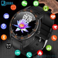 Wholesale Wristwatches Men Full Touch Digital Watches Ladies Sports Round Led WristWatch Women Leather Clock Android IOS Heart Rate Waterproof