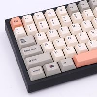 Wholesale KeyPro Retro Ethermal Dye Sublimation Fonts PBT Keycap Cherry Profile For Mechanical MX Switch Keyboard Keyboards