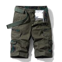 Wholesale Cotton Camouflage Cargo Shorts Men Mens Casual Male Loose Work Military Short Pants Plus Size