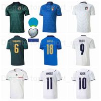 Wholesale 20 Euro Cup Italy Soccer Jersey National Team INSIGNE IMMOBILE BELOTTI BONUCCI BERNARDESCHI JORGINHO Italia Football Shirt Kits Europe