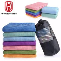 Wholesale Yoga Mats Worthdefence Fitness Gym Mat Towel Anti Skid Blanket Sports Non Slip For Soft Thicken Exercise Equipment Health And Beauty