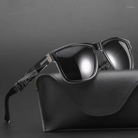 Wholesale Fashion Square Polarized Sunglasses Men Sports Women Sun Glasses Anti Reflective Mirror Out Door Driving Shade UV400