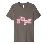 Wholesale Hope Breast Cancer Awareness Pink Ribbon Daisy Sunflower Premium T Shirt