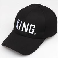 Wholesale Spring Autumn Fashion Outdoor Sport Women Baseball Cap Letter King Queen Embroidered Mens Womens Caps Hip Hop Snapback Hat
