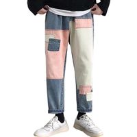 Wholesale Men s Jeans Men Pants Streetwear Denim Autumn Ankle Length Hip Hop Trousers Sweatpants