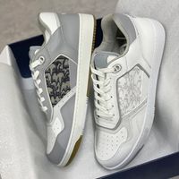 Wholesale New B27 Oblique Sneakers Mens Designer shoes Leather Retro sneakers Women High top Low top Trainers With Box