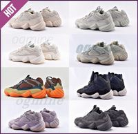 Wholesale 500 Enflame Running designer Shoes High quality mens womens Bone White stone Soft Vision sports sneakers blush salt trainer s shoe