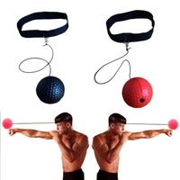 Wholesale Boxing Fight Ball Tennis Ball with Head Band for Reflex Reaction Speed Training in Boxing Punching