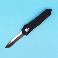 Wholesale Factory Directl Skull A07 AUTO Tactical Knife C Two tone Blade Outdoor Survival Rescue Knives EDC Pocket Gear
