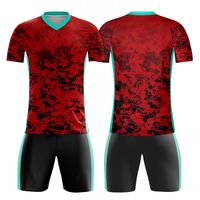 Wholesale Original Jerseys Soccer Sets Wear Design Customized Youth Soccer Uniforms Sublimation Team Club Tracksuit Football Jerseys Comp