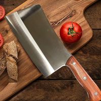Wholesale Kitchen Knife Stainless Steel Meat Chopping Cleaver Slicing Vegetables Chinese Chef Knife