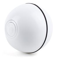 Wholesale Cat Toys Smart Interactive Play And Ball Usb Rechargeable Motion Activated Automatic Rotating Electronic Pet Toy White
