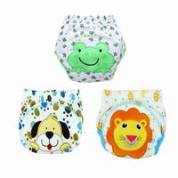 Wholesale Nxy Baby Diapers pc Lovely Cartoon Waterproof Potty Training Pant Panties Born Urine Trousers Is Breathable Not