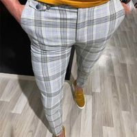 Wholesale Trendy Mens Joggers Slim Fits Sweatpants Gym Suit Sport Skinny Office Casual Pants Trousers