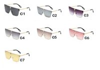 Wholesale summer woman fashion Cycling sunglasses man Driving Glasse riding wind Cool sunglasse ladies round becah sun glasses Adumbral big metal frame