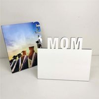 Wholesale Mother s Day Mom Thermal Transfer Photo Plate Father s Day Heat Sublimation Printed Album Photo Frame High Gloss Pictures Frame G41F8YS