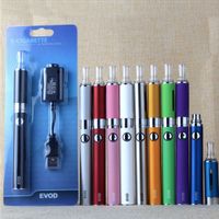 Wholesale eGo EVOD MT3 Blister Pack Starter Kit With mah mah mAH Preheat Battery UGo Vaporizer Atomizer Tank Vape Pen