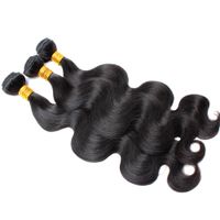 Wholesale Brazilian Indian Hair Extensions Bundles Body Wave Hair Weaving Inch Natural Color Human Hair Weaves Bellahair