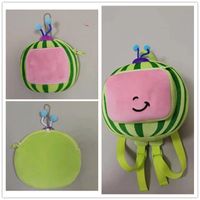 Wholesale Halloween kids gifts plush doll backpack crossbody bags boys girls fanny pack cartoon purses wallet coin bags shoulder bag baby school pack G877GSL
