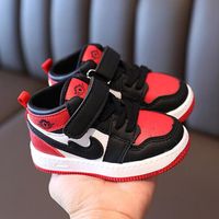 Wholesale Quality Brand Kids Shoes First Walkers Comfortable Children Sneakers Designer Little Boys Girls Toddler Red White Grey Breathable Baby Eur Size