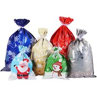Wholesale Christmas Decorations Cabilock Gift Bags Assorted Styles Wrapping Goodie Favor Pouches For Xmas Party Wedding