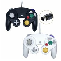 Wholesale Game Controllers Joysticks Wired Controller Gamepad For NGC GameCube Consoles Joystick Joypad Classic Video Gaming