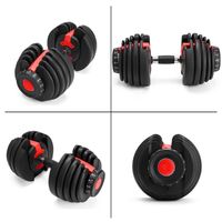 Wholesale Drop pc kg Gym Equipment For Fitness Home Use Adjustable Dumbbell Set LBS Dumbbells