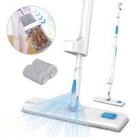 Wholesale BOOMJOY Spray Mop with Reusable Microfiber Pads Degree Handle for Home Laminate Wood Tiles Floor Cleaning