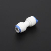 Wholesale Kitchen Faucets White Plumbing Durable Plastic Mini Home Bathroom Water Purifier Practical Tube Connector