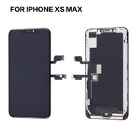 Wholesale 10PCS High Quality A LCD OLED Display Touch Screen Panels Digitizer Assembly Replacement Parts for iPhone PRO MAX X Xs Xr with box case free DHL