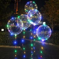 Wholesale Battery Power With Inch Clear Bubble Balloon Copper Wire Waterproof LED String Lights For Wedding Birthday Party Strips