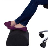 Wholesale Cushion Decorative Pillow Foot Rest Cushion Washable Memory Foam Under Office Desk Half Cylinder Home Body Relax Pain Relief Relaxing Pad