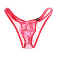 Wholesale Underpants Designed Low Waist Sexy Men Underwear Briefs Gay Penis Pouch Wonderjock Mens Bikini Brief Cuecas Transparent
