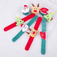 Wholesale Bangle Christmas Decorations Deer Patting Ring Adult Bracelets Boys And Girls Slap Small Gifts SH