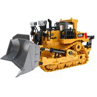 Wholesale Remote Control Toy Alloy Excavator g Remote Control Nine way Crawler Heavy Bulldozer Multifunctional Remote Control Toy Q0726
