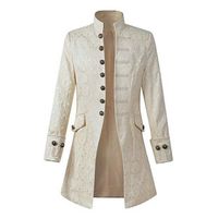 Wholesale Men s Suits Blazers Tuxedo Coat Vintage Steampunk Retro Tailcoat Jacket Long Sleeve Single Breasted Dovetail Plus Size