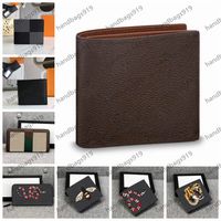 Wholesale mens wallet women wallets purse bags M60895 designer men purses zippy card holder trender womens clutch Classics fashions personality trend short classic with box