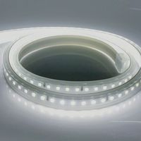 Wholesale LED Strip Lights SMD M K K V R mm Warm light and white W Non waterproof For Indoor Outdoor Lighting