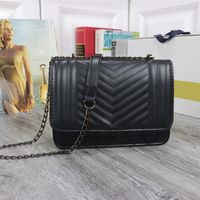 Wholesale Handbag Women Luxurys Designers Bags color Casual travel silver chain small square bag PU material fashion shoulder bag s wallet cm