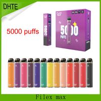Wholesale Filex Max Rechargeable Disposable kit E cigarette Device mAh Battery ml Price With security code Vape Pen puffs color