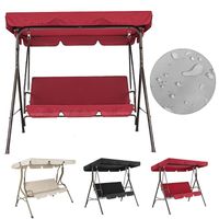 Wholesale Shade set Garden Chairs Sun Oxford Cloth Patio Swing Seat Cover Universal Replacement Parts Dustproof Waterproof Sunproof