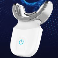 Wholesale U Shape Teeth Whitening Kit Electric Oral Cleaner Usb Wireless Charge Tooth Clean Massage Whiten Tool