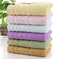 Wholesale Towel Soft Bamboo Fiber Bath Bathroom Cm Embroidery For Home Super Absorbent Baby Shower Colors Gift